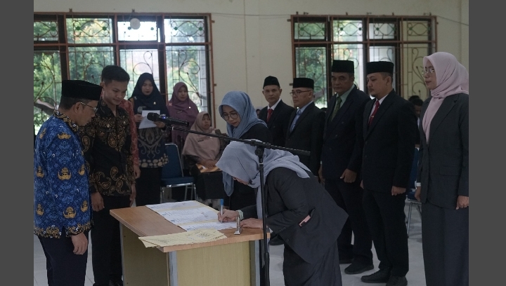 Bupati Bateng Algafry Rahman Kembali Rombak Kabinet dan Lantik Puluhan Jabatan