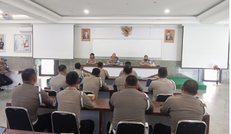 Provis Propam Polri Melaksanakan Supervisi Pengecekan Produk DP3D