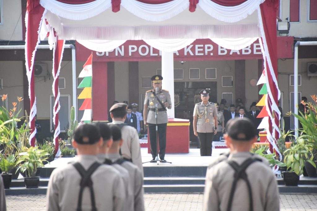 Kapolda Resmi Buka Pendidikan Bintara Polri Gelombang II Tahun 2024 Di SPN Polda Babel, Siap Didik Sebanyak 123 Siswa